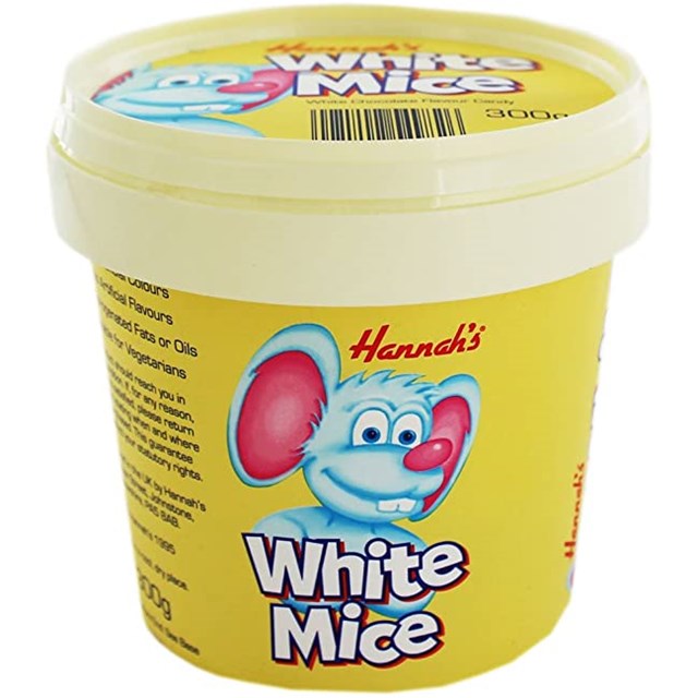 WHITE MICE TUBS 300G