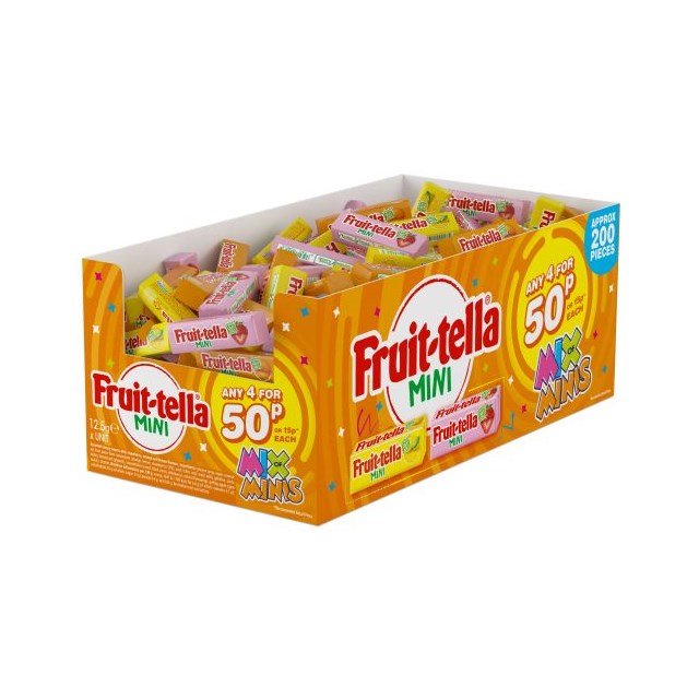 Fruittella Mix of Minis 12.5g (200 Pack)