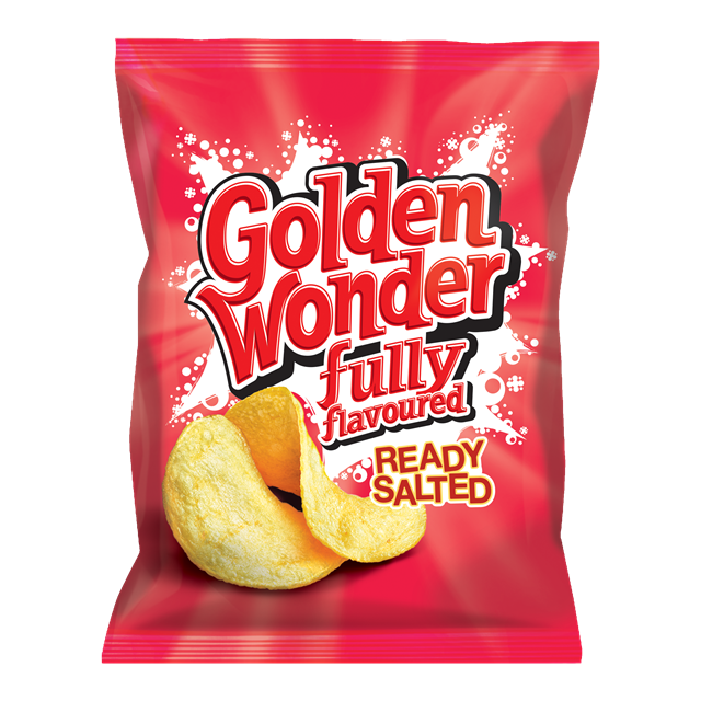 GOLDEN WONDER READY SALTED 32.g (32 PACK) GOLDEN WONDER READY SALTED 32.g (32 PACK)
