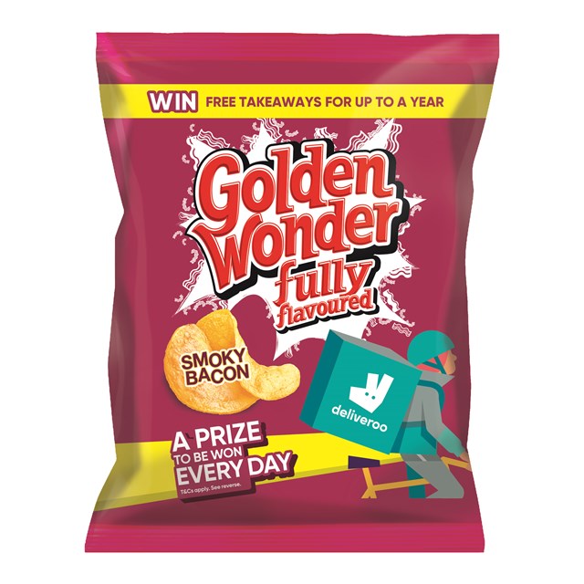 GOLDEN WONDER 32's SMOKY BACON