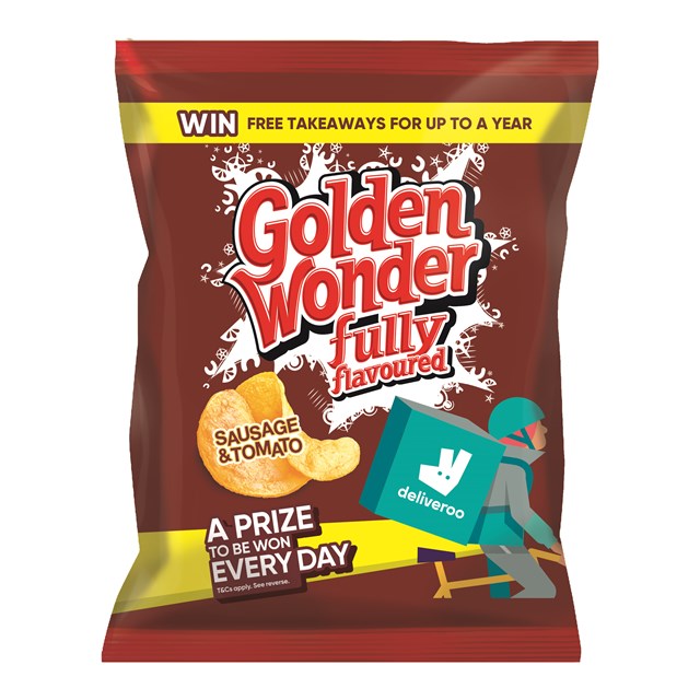GOLDEN WONDER 32's SAUSGE & TOMATO