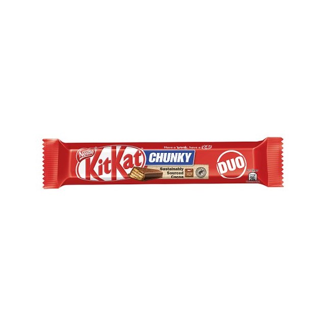 Kit Kat Chunk Duo 64g (24 Pack)