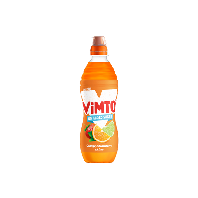 VIMTO STILL ORANGE STRAWBERRY & LIME 500ml (12 PACK)
