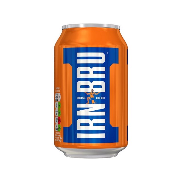 Barrs Irn Bru Cans 330ml (24 Pack)