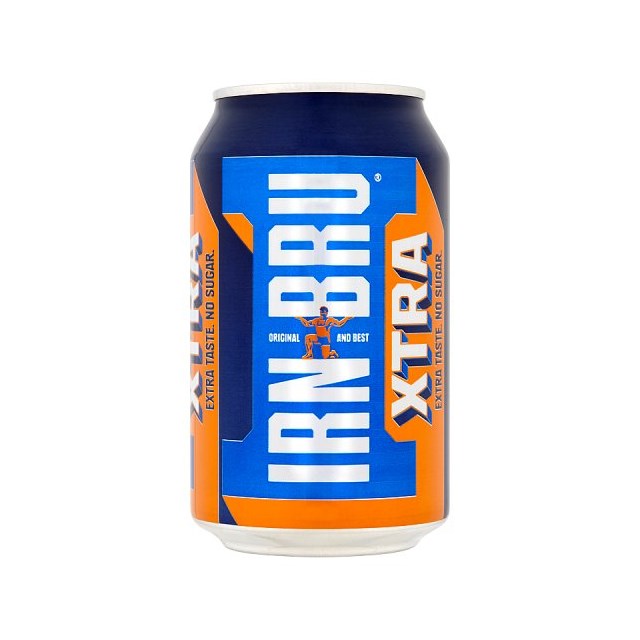 BARRS IRN BRU XTRA 330ml (24 PACK)