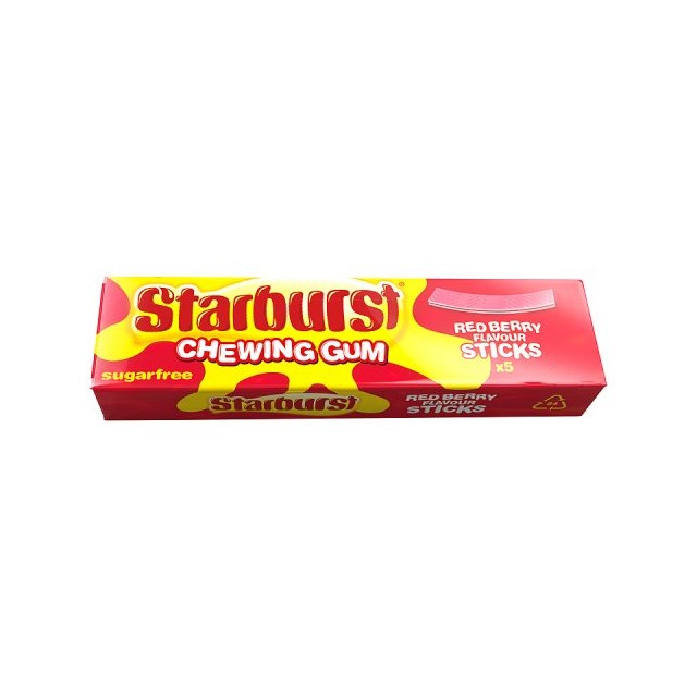 STARBURST GUM RED BERRY STICK