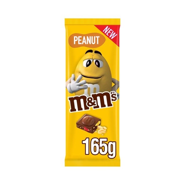 M&M'S BLOCK PEANUT 165g (16 PACK)