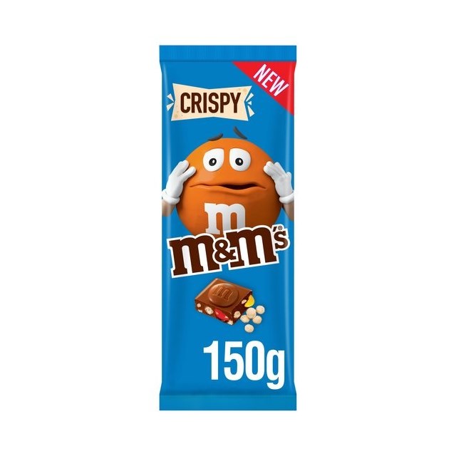 M&M'S BLOCK CRISPY 150g (16 PACK)