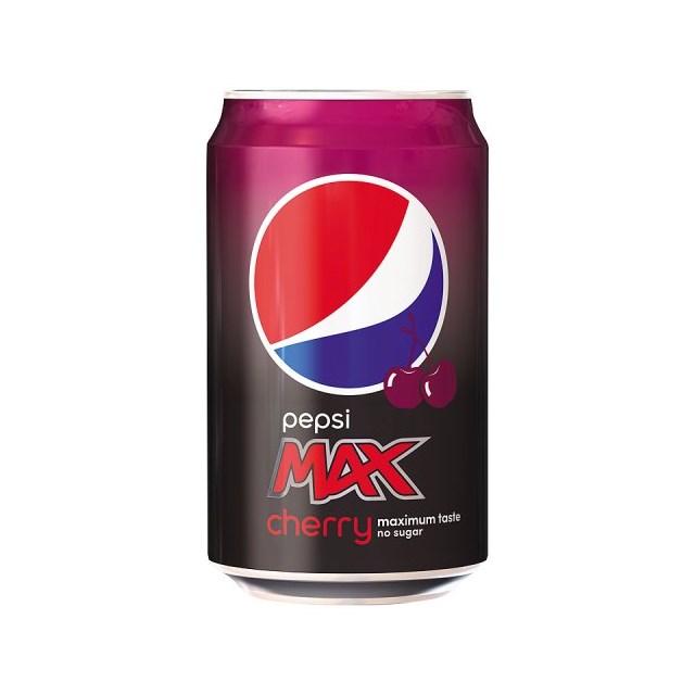 PEPSI MAX CHERRY CANS 330ml (24 PACK)