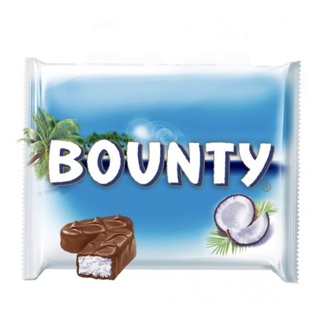 BOUNTY MILK CHOCOLATE (12 x 3 PACK)