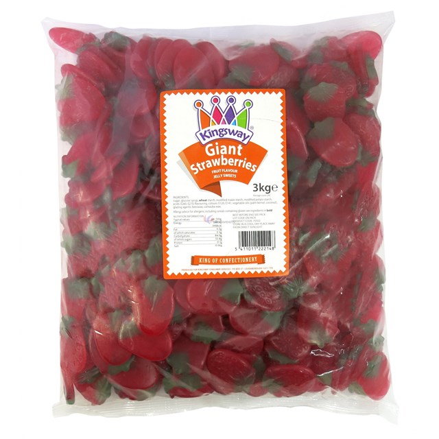 KINGSWAY 3KG GIANT STRAWBS