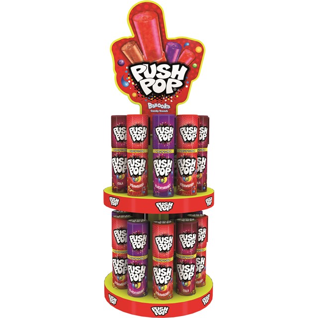 PUSH POP EXHIBITOR