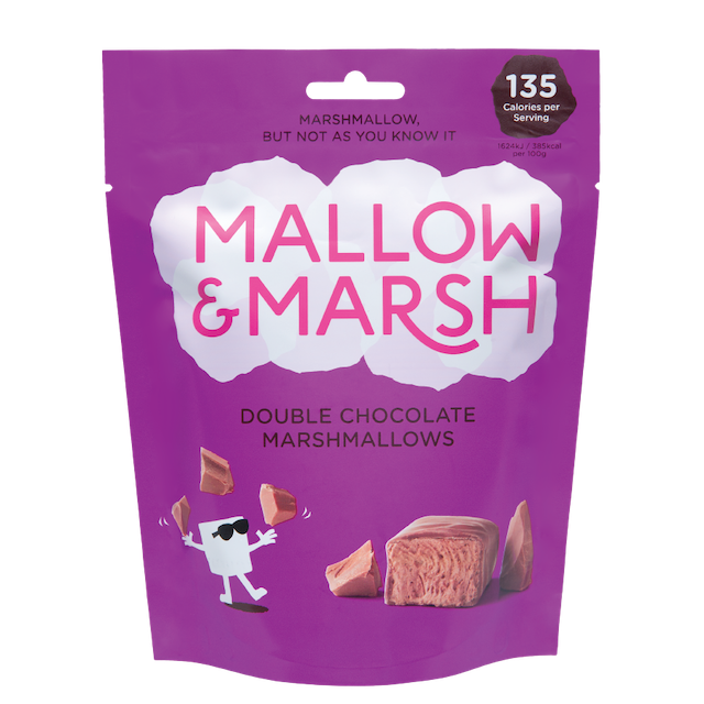 MALLOW & MARSH DOUBLE CHOCOLATE MARSHMALLOWS 100g