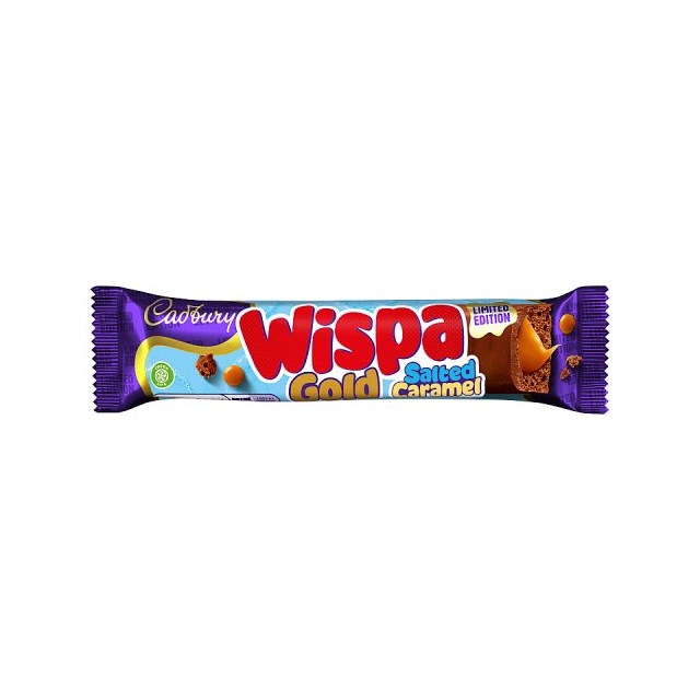 Cadburys Wispa Salted Caramel 48g (48 Pack)