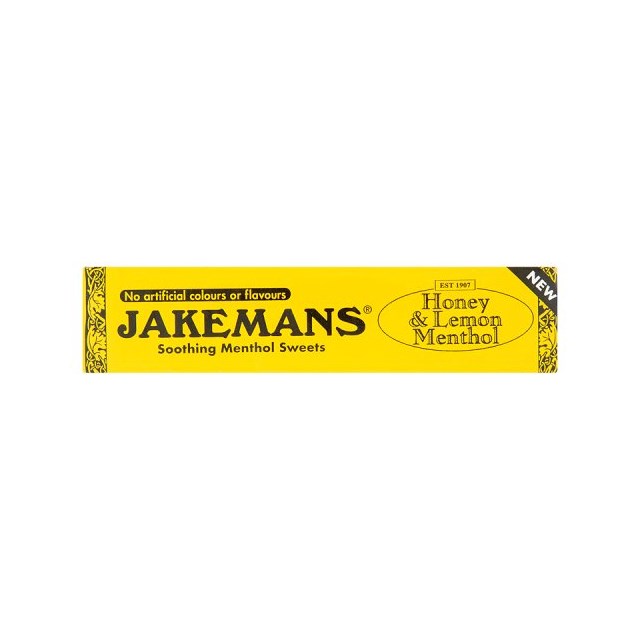 JAKEMANS STICK HONEY & LEMON