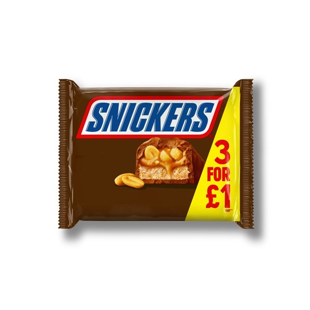 SNICKERS £1 3PACK
