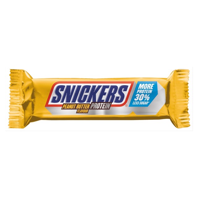 SNICKERS PROTEIN PEANUT BUTTER CHOCOLATE BAR 47g (18 PACK)