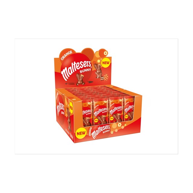 MALTESERS BUNNY ORANGE CHOCOLATE EASTER TREAT 29g (32 PACK) 7 NOVEMBER DATED