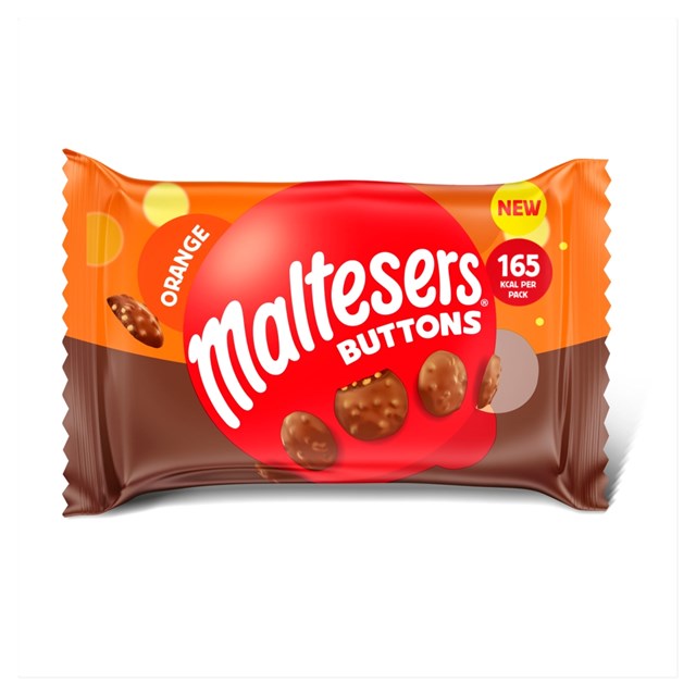 MALTESER ORANGE BUTTONS 32g (36 PACK)