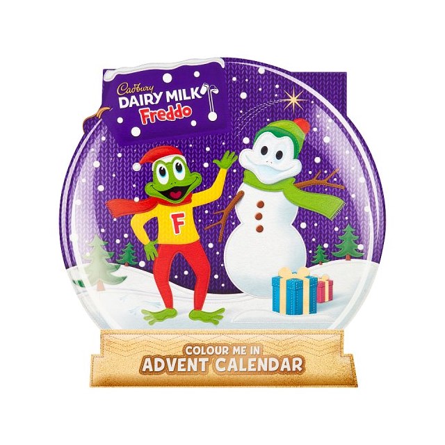 CADBURYS DAIRY MILK FREDDO ADVENT CALENDAR 102g