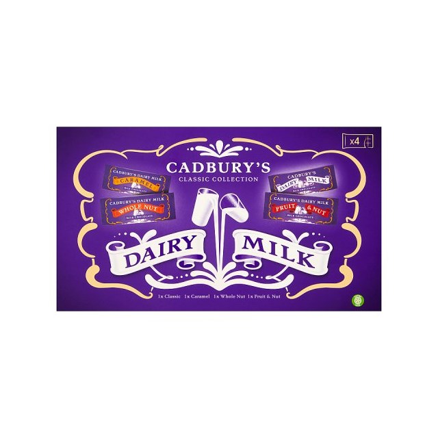 CADBURYS DAIRY MILK RETRO SELECTION BOX 430g