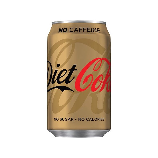 DIET COKE CAFFEINE FREE CANS