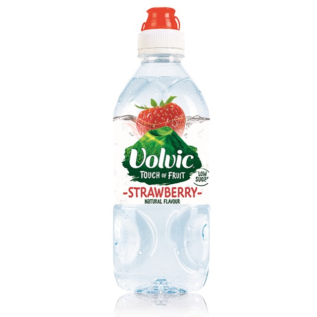 VOLVIC TOUCH OF FRUIT SPORT STRAWBERRY 750ml (6 PACK)