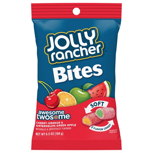 JOLLY RANCHER BITES AWESOME TWOSOME SOFT CANDY 184g