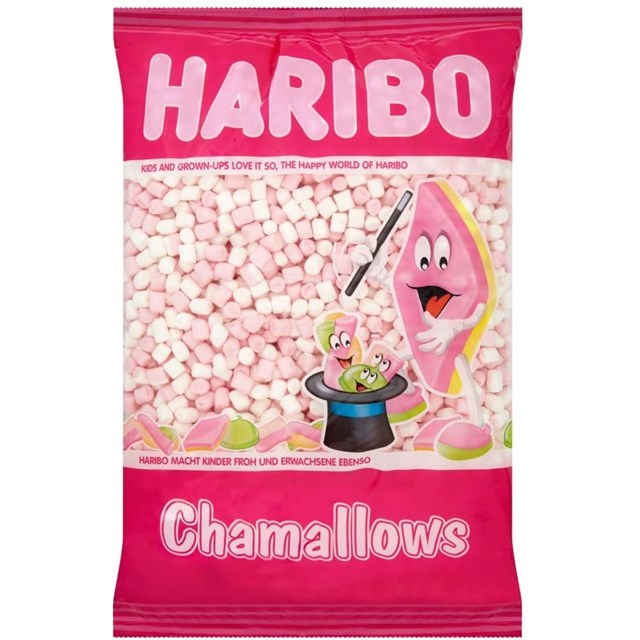 HARIBO MINI CHAMALLOWS PINK & WHITE 1kg