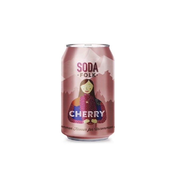 SODA FOLK CHERRY CANS