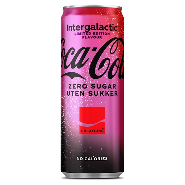 COCA COLA INTERGALACTIC ZERO SUGAR LIMITED EDITION 250ml (24 Pack)