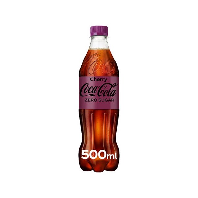 COCA COLA ZERO SUGRA CHERRY 500ml (12 PACK)