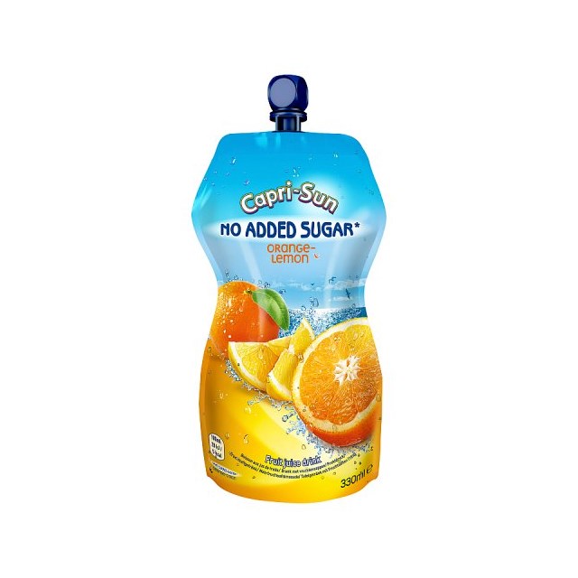 CAPRI SUN SPORTS ORANGE & LEMON NO ADDED SUGAR