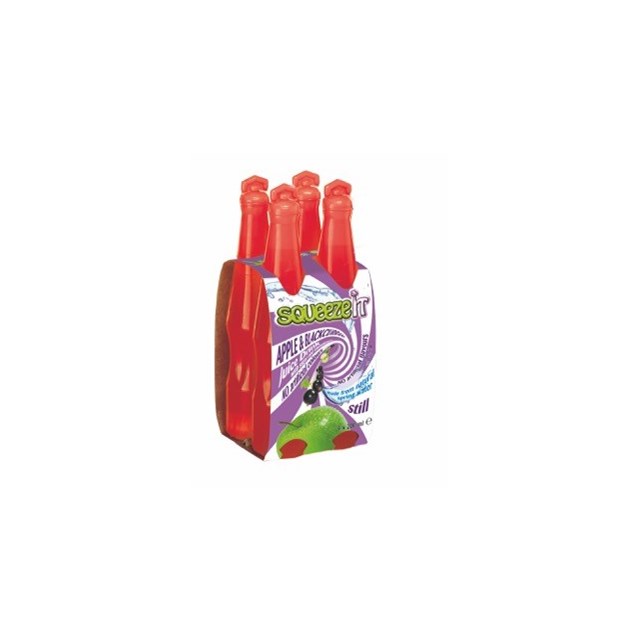 Squeeze It Blackcurrant 200ml (12 x 4 Pack)