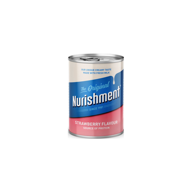 Nurishment Original Strawberry Flavoured Milk Drink 400g 12 Pack