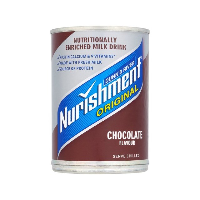 NURISHMENT £1 CHOCOLATE CANS