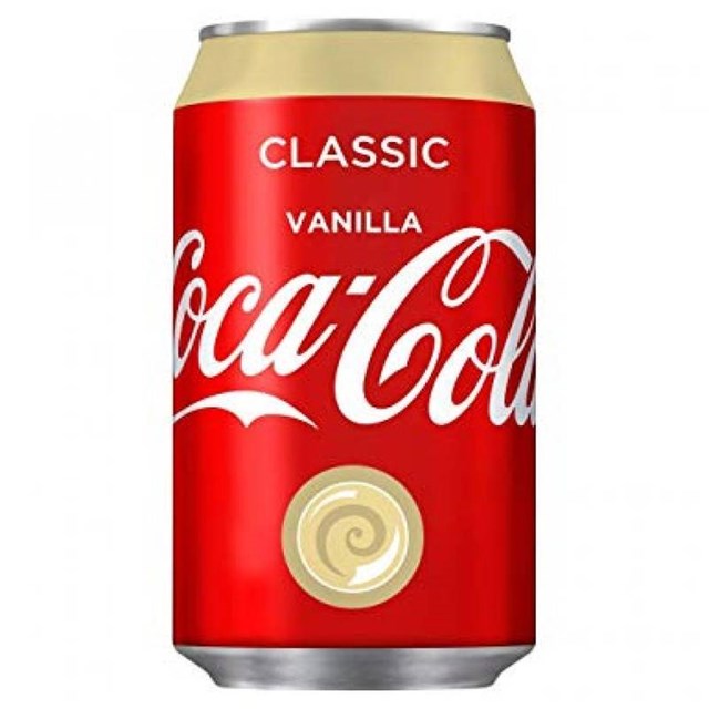 COCA COLA VANILLA CANS FULL SUGAR 330ML (24 pack)