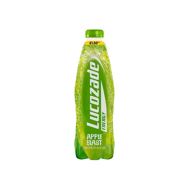 LUCOZADE ENERGY APPLE 900ml £1.50 (12 PACK)