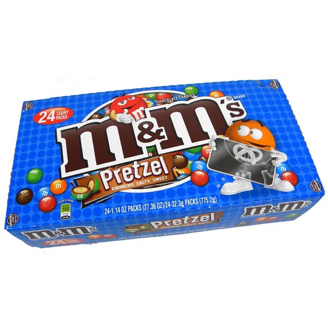 USA M&M'S PRETZEL 32.3g 24 PACK