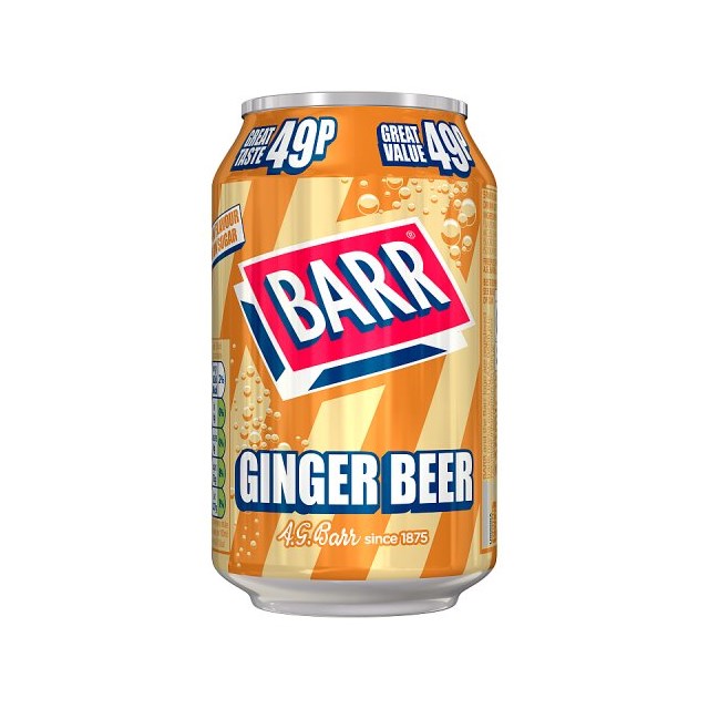 BARRS 45P GINGER BEER