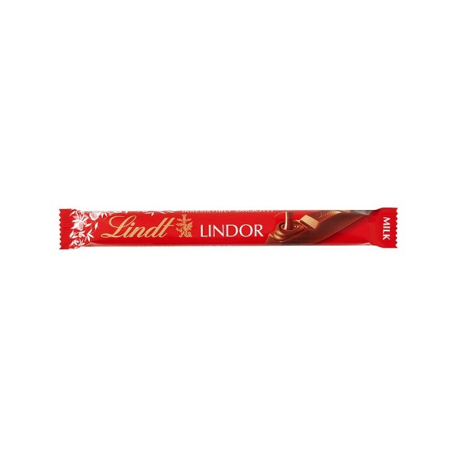 LINDT LINDOR TREAT MILK CHOCOLATE BAR 38g (24 PACK)