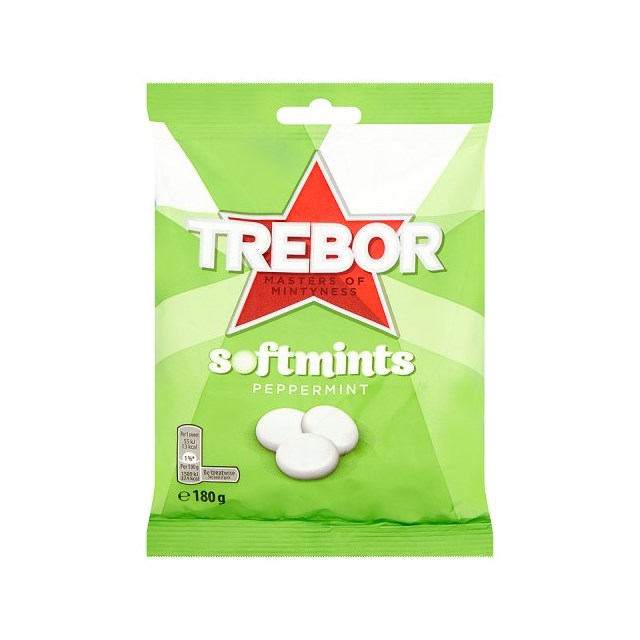 TREBOR SOFTMINTS BAGS PEPPERMINT