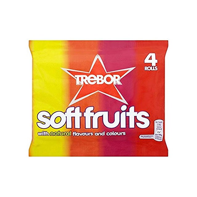 TREBOR SOFTFRUITS (18 x 4 PACK)