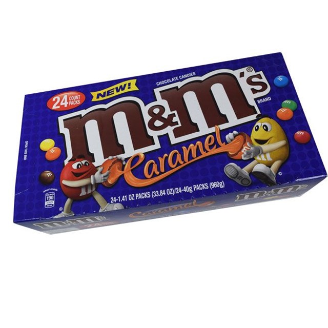 USA M&M'S CARAMEL 40g (24 PACK)