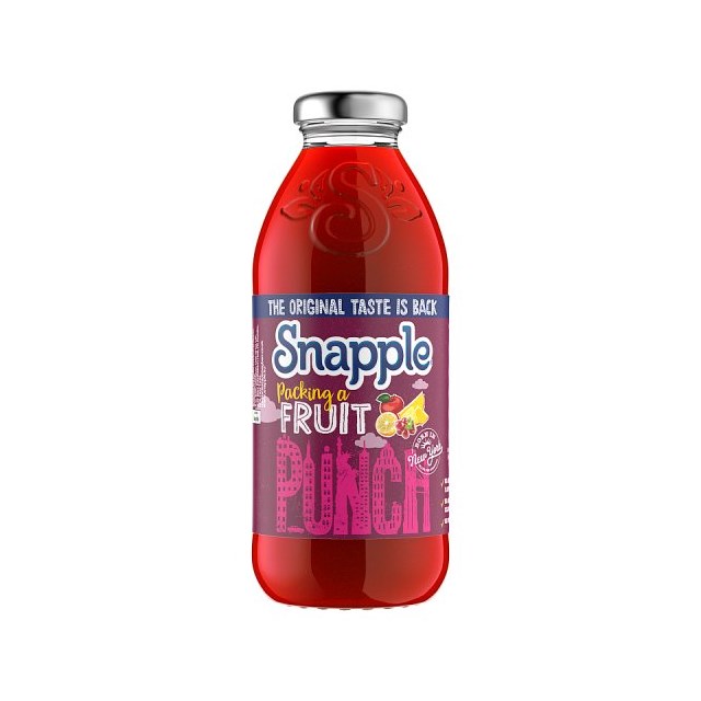 SNAPPLE FRUIT PUNCH 473ml (12 PACK)