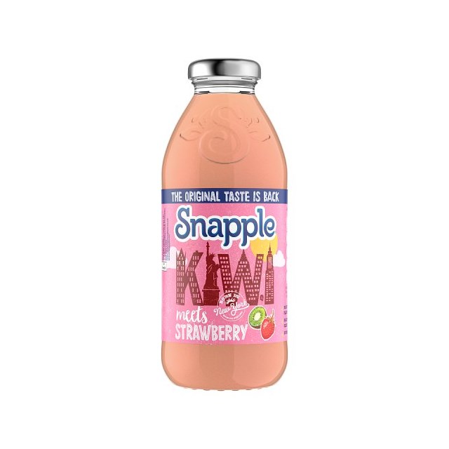 SNAPPLE KIWI & STRAWBERRY 473ml (12 PACK)