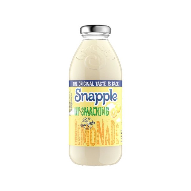 SNAPPLE LEMONADE 473ml (12 PACK)