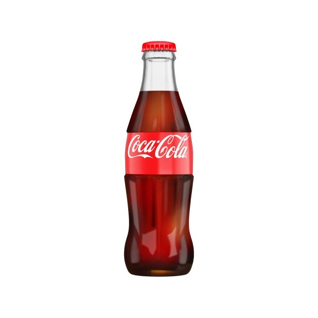 COCA COLA GLASS BOTTLES 330ml (24 PACK)