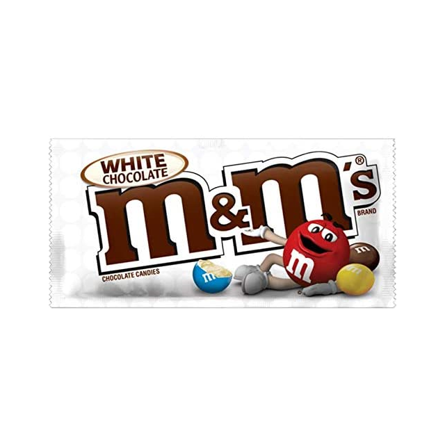 USA M&M'S WHITE CHOCOLATE 42g
