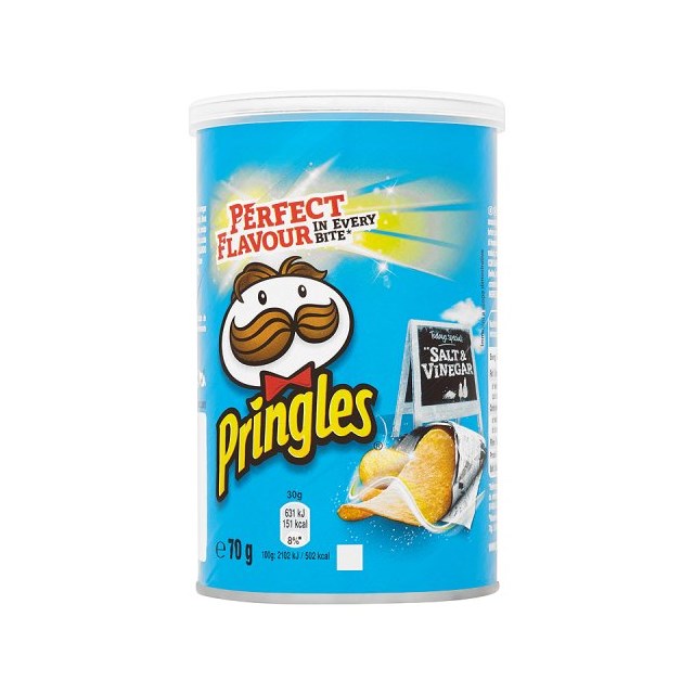 PRINGLES 70G SALT & VINEGAR